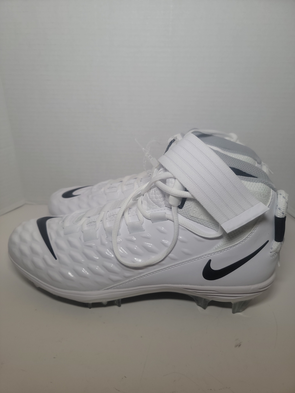 New Nike Force Savage Pro 2 Football Cleats White Black Men's 10.5 AH4000 100